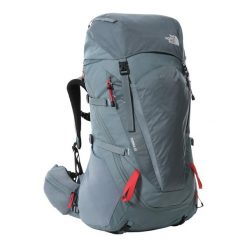 Plecak turystyczny damski The North Face W Terra 55L. Niebieskie plecaki The North Face, bez wzorów, bez dodatków. Za 672.00 zł.