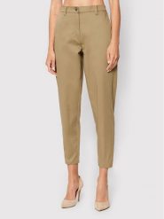 Karen by Simonsen Spodnie materiałowe Dafina 10103971 Brązowy Regular Fit. Brązowe spodnie materiałowe Karen by Simonsen, bez wzorów, z bawełny. Za 239.99 zł.