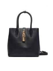Furla Torebka Goccia S WB01949 ARE000 KH O6000 Czarny. Czarne torebki klasyczne Furla, bez wzorów, ze skóry, bez dodatków. Za 1,389.00 zł.