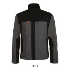 Kurtka robocza przeciwwiatrowa Sol's Force Pro Bi. Czarne kurtki SOL'S, s, bez wzorów, biznesowe, bez kaptura. Za 369.00 zł.