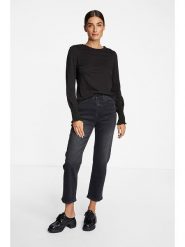 Rich & Royal Dżinsy - Slim fit - w kolorze czarnym rozmiar: W26/L32. Czarne jeansy Rich & Royal, l, bez wzorów, klasyczne, z podwyższonym stanem. Za 189.74 zł.