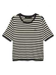 Vero Moda Sweter w kolorze czarno-białym rozmiar: XL. Czarne swetry Vero Moda, xl, bez wzorów, bez ramiączek. Za 111.33 zł.
