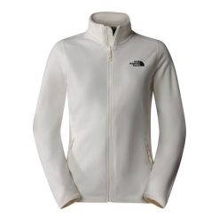 The North Face Polar 100 Glacier Fz Nf0A855O4Hp. Białe bluzy z polaru The North Face, bez wzorów, z polaru, trekkingowe. Za 264.99 zł.