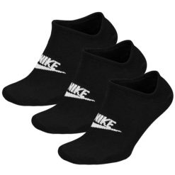 SKARPETY Nike Sportswear Everyday Essential No-Show, Dla obu płci. Czarne skarpetki Nike, bez wzorów, z poliesteru. Za 79.99 zł.