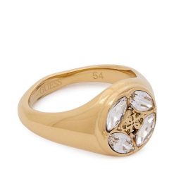 Pierścionek Guess. Żółte pierścionki Guess, złote. Za 249.99 zł.
