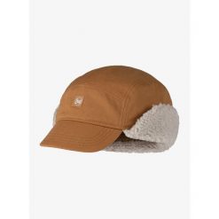 Czapka zimowa unisex Buff Fall Line Cap. Brązowe czapki zimowe Buff, bez wzorów, sportowe. Za 146.99 zł.