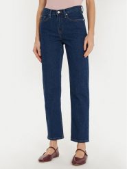 Tommy Hilfiger Jeansy Classic WW0WW43726 Niebieski Straight Fit. Niebieskie jeansy Tommy Hilfiger, bez wzorów, z bawełny. Za 239.99 zł.
