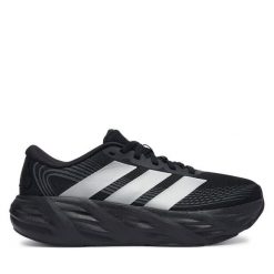 Buty do biegania adidas. Czarne buty do biegania adidas, bez wzorów, bez zapięcia, do biegania. Za 239.99 zł.