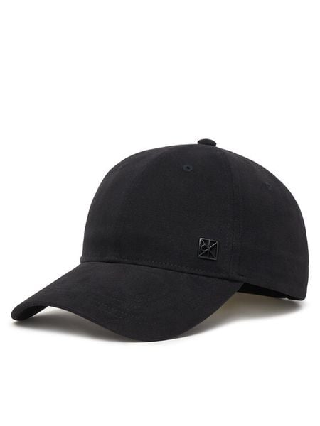 Calvin Klein Czapka z daszkiem Emblem Hardware Baseball Cap LV04F5059G Czarny. Czarne czapki z daszkiem Calvin Klein, bez wzorów, z bawełny. Za 169.99 zł.