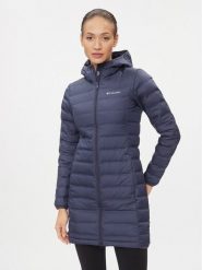 Columbia Płaszcz zimowy Down Long Jacket 1859672 Granatowy Regular Fit. Niebieskie płaszcze Columbia, na zimę, s, bez wzorów, z bawełny, bez kaptura. Za 499.99 zł.