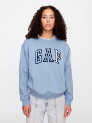 GAP Bluza w kolorze błękitnym rozmiar: XL. Niebieskie bluzy GAP, xl, bez wzorów, bez kaptura. Za 127.35 zł.