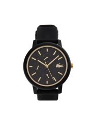 Lacoste Zegarek Multi 2001327 Czarny. Czarne, analogowe zegarki Lacoste. Za 599.99 zł.