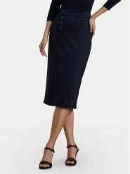 LAUREN RALPH LAUREN Spódnica ołówkowa 200957618001 Granatowy Regular Fit. Niebieskie spódnice Lauren Ralph Lauren, l, bez wzorów, z wiskozy, ołówkowe. Za 609.99 zł.