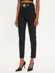 Babylon Spodnie materiałowe S00508 Czarny Slim Fit. Czarne spodnie materiałowe Babylon, bez wzorów, z materiału. Za 949.99 zł.