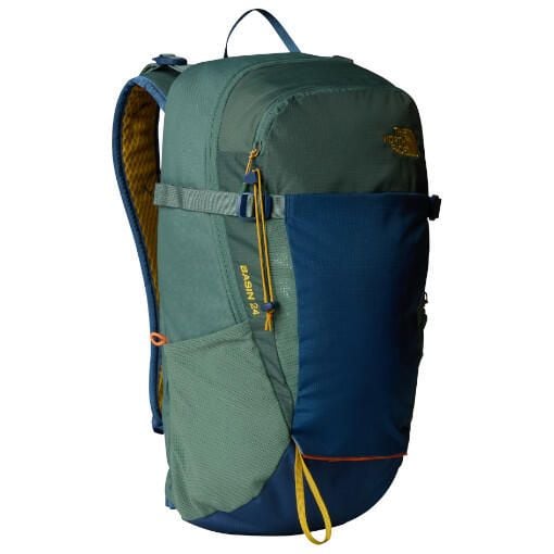Plecak turystyczny The North Face Basin 24L. Zielone plecaki The North Face, bez wzorów, bez dodatków. Za 432.00 zł.