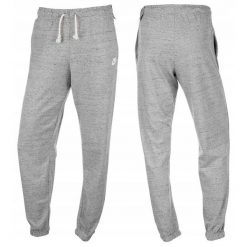 Spodnie Sportowe damskie Nike NSW Gym Vntg Easy Pant. Szare spodnie dresowe Nike, bez wzorów, długie. Za 206.01 zł.