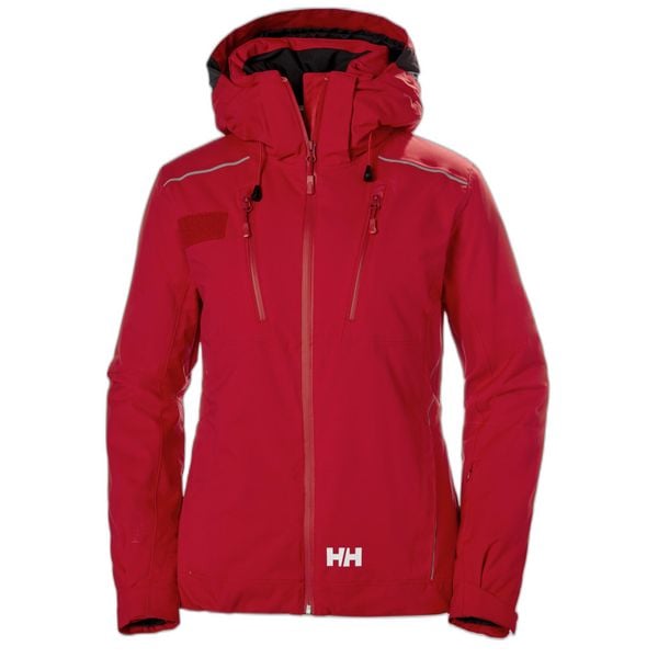 Damska kurtka narciarska Helly Hansen Maple Ins. Czerwone kurtki narciarskie Helly Hansen, na zimę, bez wzorów, bez kaptura, narciarskie. Za 2,298.00 zł.