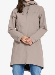 Parka przeciwdeszczowa damska Didriksons Bea Parka 6. Brązowe płaszcze Didriksons, m, bez wzorów, z materiału, bez kaptura. Za 835.99 zł.