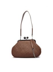 Weekend Max Mara Torebka Kaere 2625516074 Brązowy. Brązowe torebki klasyczne Weekend Max Mara, bez wzorów, ze skóry, bez dodatków. Za 2,239.00 zł.