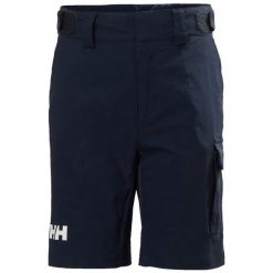Dziecięce spodenki cargo Helly Hansen Qd. Niebieskie szorty Helly Hansen, bez wzorów, sportowe. Za 263.50 zł.