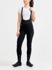 Craft Spodnie kolarskie "ADV Bike Subz Bib- Tights" w kolorze czarnym rozmiar: L. Czarne spodnie dresowe Craft, bez wzorów. Za 244.22 zł.
