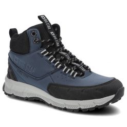 Granatowe Trekkingi Big Star Damskie Buty W Góry. Niebieskie botki BIG STAR, ze skóry ekologicznej, bez zapięcia. Za 179.00 zł.