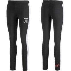 Legginsy sportowe damskie Puma Hello Kitty 597140 01. Czarne legginsy Puma, bez wzorów, sportowe. Za 79.00 zł.