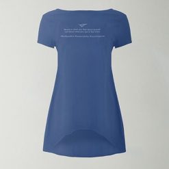T-shirt gimnastyczna europa damska niebieska. Niebieskie t-shirty LEGEA, bez wzorów, z bawełny, sportowe, bez kołnierzyka, bez ramiączek. Za 56.00 zł.