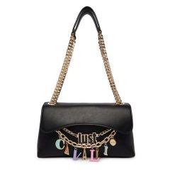 Torebka Just Cavalli. Czarne torebki klasyczne Just Cavalli, bez wzorów, klasyczne, bez dodatków. Za 849.99 zł.