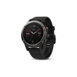Zegarek sportowy z GPS GARMIN Fenix 5 HR Stalowoszary z czarnym paskiem 010-01688-00. Zegarki sportowe marki Garett. Za 2,019.00 zł.