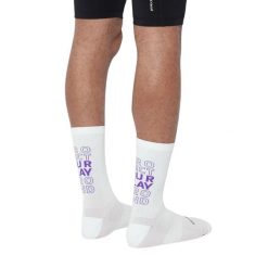 Skarpetki Circle Sportswear Speedy High 2. Brązowe skarpetki CIRCLE SPORTSWEAR, bez wzorów, z poliamidu. Za 143.50 zł.