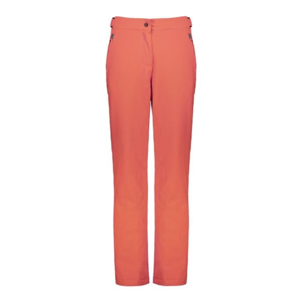 Spodnie narciarskie damskie CMP 3W18596N. Czerwone spodnie narciarskie CMP, bez wzorów, narciarskie. Za 499.99 zł.