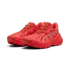 Damskie buty do biegania w terenie FAST-Trac NITRO™ 4 PUMA. Czerwone buty do biegania Puma, na jesień, bez wzorów, z materiału, bez zapięcia, do biegania. Za 599.00 zł.