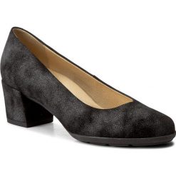 Półbuty GEOX - D Anny A M. B D745VB 000PV C9004 Anthracite. Czarne czółenka marki Geox, ze skóry ekologicznej, eleganckie. W wyprzedaży za 259.00 zł.