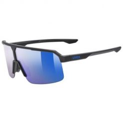 Uvex ramp Okulary do wielu sportów Unisex Półobwódkowe Czarny. Czarne okulary przeciwsłoneczne UVEX, bez wzorów. Za 491.99 zł.