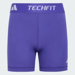 KRÓTKIE LEGGINSY TECHFIT. Białe legginsy sportowe adidas, l, bez wzorów, z dzianiny, na fitness i siłownię, climacool (adidas). Za 99.95 zł.