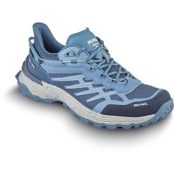 Buty trekkingowe damskie MEINDL Jamaica Lady GTX z membraną Gore-tex. Niebieskie buty trekkingowe MEINDL, z gore-texu, bez zapięcia. Za 869.90 zł.