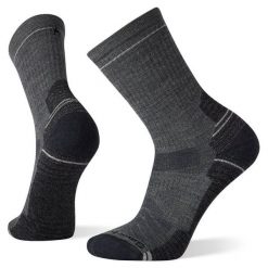 SMARTWOOL Skarpety Hike Light Cushion Crew Socks medium gray r.S. Szare skarpetki Smartwool, bez wzorów, z elastanu. Za 79.70 zł.