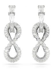 Swarovski Kolczyki-wkrętki z cyrkoniami rozmiar: onesize. Szare kolczyki Swarovski, z cyrkonią, metalowe. Za 260.43 zł.