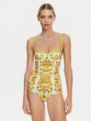 Dolce&Gabbana Strój kąpielowy O9A13J ONO19 Żółty. Żółte stroje jednoczęściowe Dolce&Gabbana, bez wzorów, z syntetyku. Za 2,269.00 zł.