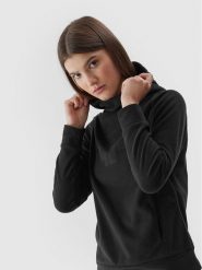 4F Polar 4FAW23TFLEF148 Czarny Regular Fit. Czarne bluzy z polaru 4f, s, bez wzorów, z polaru. Za 89.99 zł.