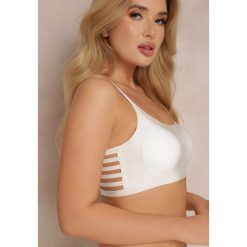 Biały Biustonosz Hekima. Białe biustonosze Renee, z aplikacjami. W wyprzedaży za 27.99 zł.