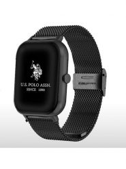 U.S. Polo Assn. Smartwatch w kolorze czarnym rozmiar: onesize. Czarne, cyfrowe zegarki U.S. Polo Assn., metalowe. Za 395.31 zł.