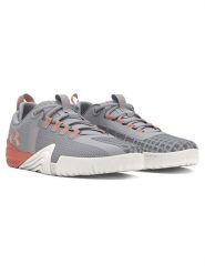 Under Armour Buty sportowe "TriBase Reign 6" w kolorze szarym rozmiar: 41,5. Szare buty treningowe Under Armour, bez wzorów, z materiału, bez zapięcia. Za 300.08 zł.