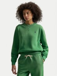 Polo Ralph Lauren Bluza 211971697502 Zielony Relaxed Fit. Zielone bluzy bez kaptura Polo Ralph Lauren, m, bez wzorów, z bawełny, bez kaptura. Za 769.99 zł.