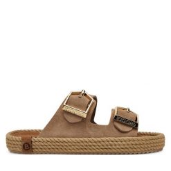 Espadryle Bohonomad. Brązowe espadryle Bohonomad, bez wzorów, bez obcasa. Za 399.99 zł.