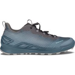 Buty trekkingowe damskie Lowa Merger Gtx Lo. Niebieskie buty trekkingowe Lowa, na lato, z gore-texu, bez zapięcia. Za 994.00 zł.
