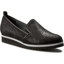 Półbuty SERGIO BARDI - Magda FW12727017LK 718. Czarne półbuty wsuwane Sergio Bardi, bez wzorów, z gumy, bez obcasa, na płaskiej podeszwie. W wyprzedaży za 139.00 zł.