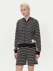 Emporio Armani Underwear Bluza EW000384 AF10886 FC061 Czarny Regular Fit. Czarne bluzy Emporio Armani Underwear, l, bez wzorów, z bawełny, bez kaptura. Za 529.99 zł.