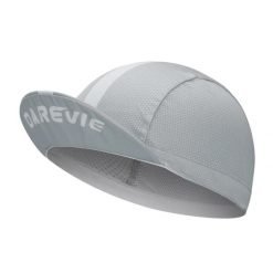 Przewiewna czapka rowerowa - szara i biała. Białe czapki z daszkiem DAREVIE, na lato, bez wzorów, z materiału, sportowe. Za 83.99 zł.